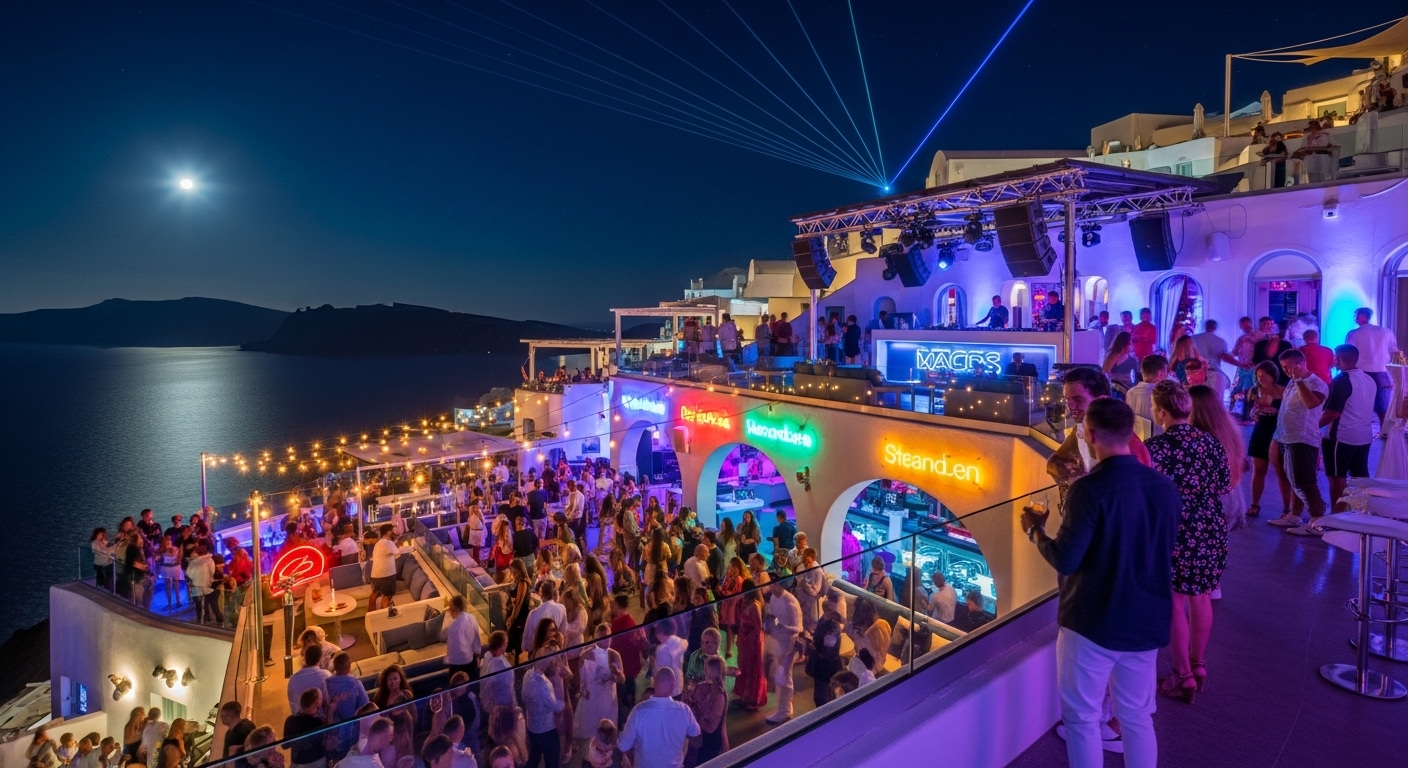 Nightclubs in Santorini