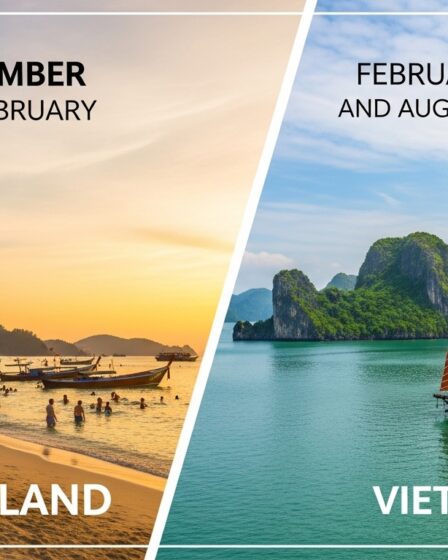 best time to visit thailand and vietnam