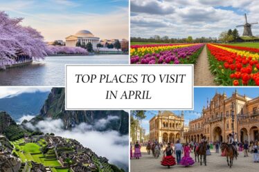best places to visit in april