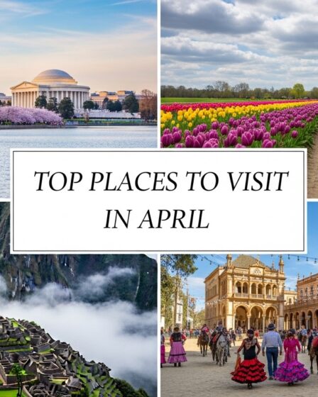 best places to visit in april