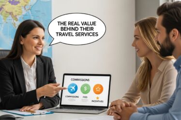 how do travel agents get paid