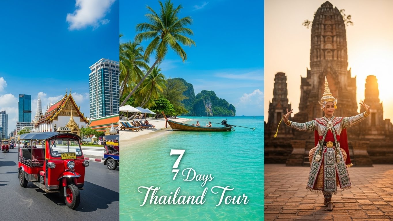 7 days thailand tour package