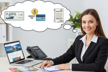 how do travel agents get paid?