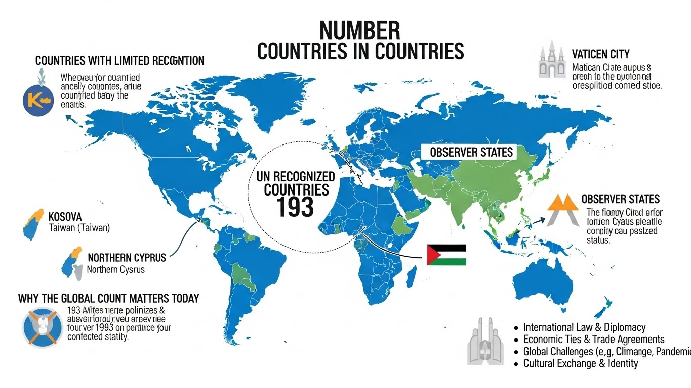 how many countries in the world