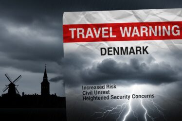 denmark travel warning
