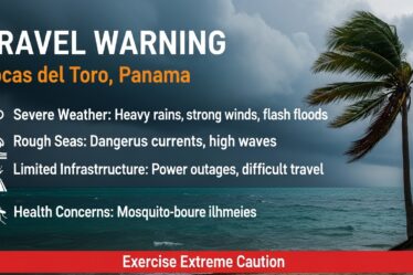 bocas del toro travel warning