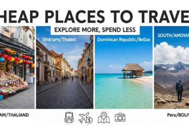 cheap places to travel