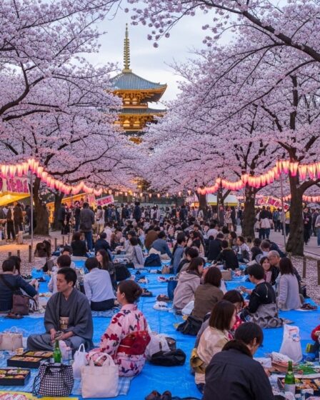 cherry blossom festival japan