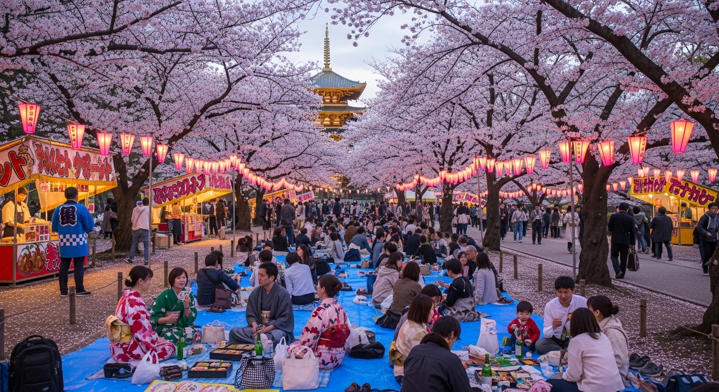 cherry blossom festival japan