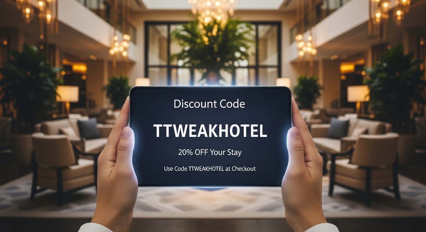 Discount Code TTweakHotel