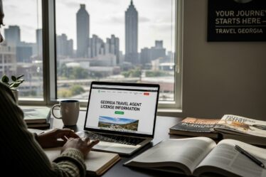 how to become a travel agent in georgia