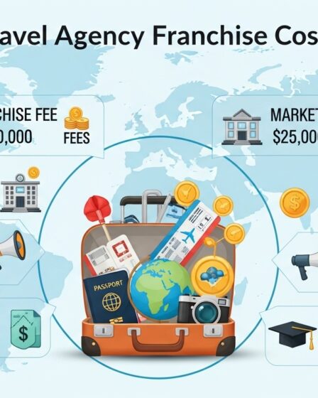 travel agency franchise cost