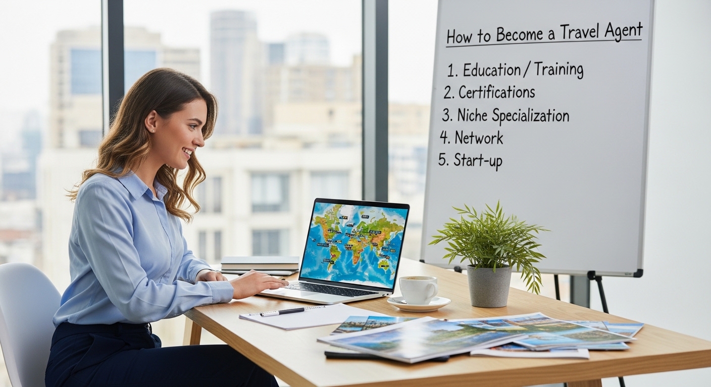 how to become a travel agent