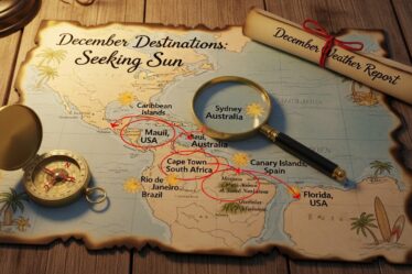 where is hot in december